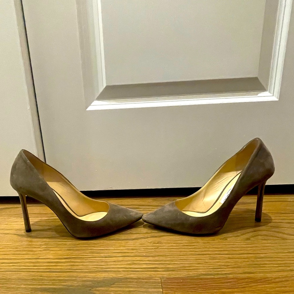 Jimmy Choo Taupe Heels